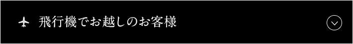 飛行機でお越しのお客様