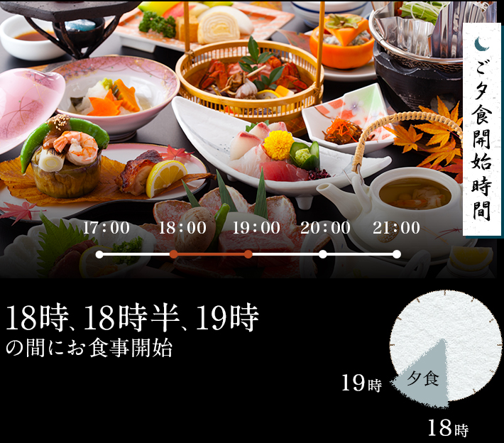 ご夕食開始時間